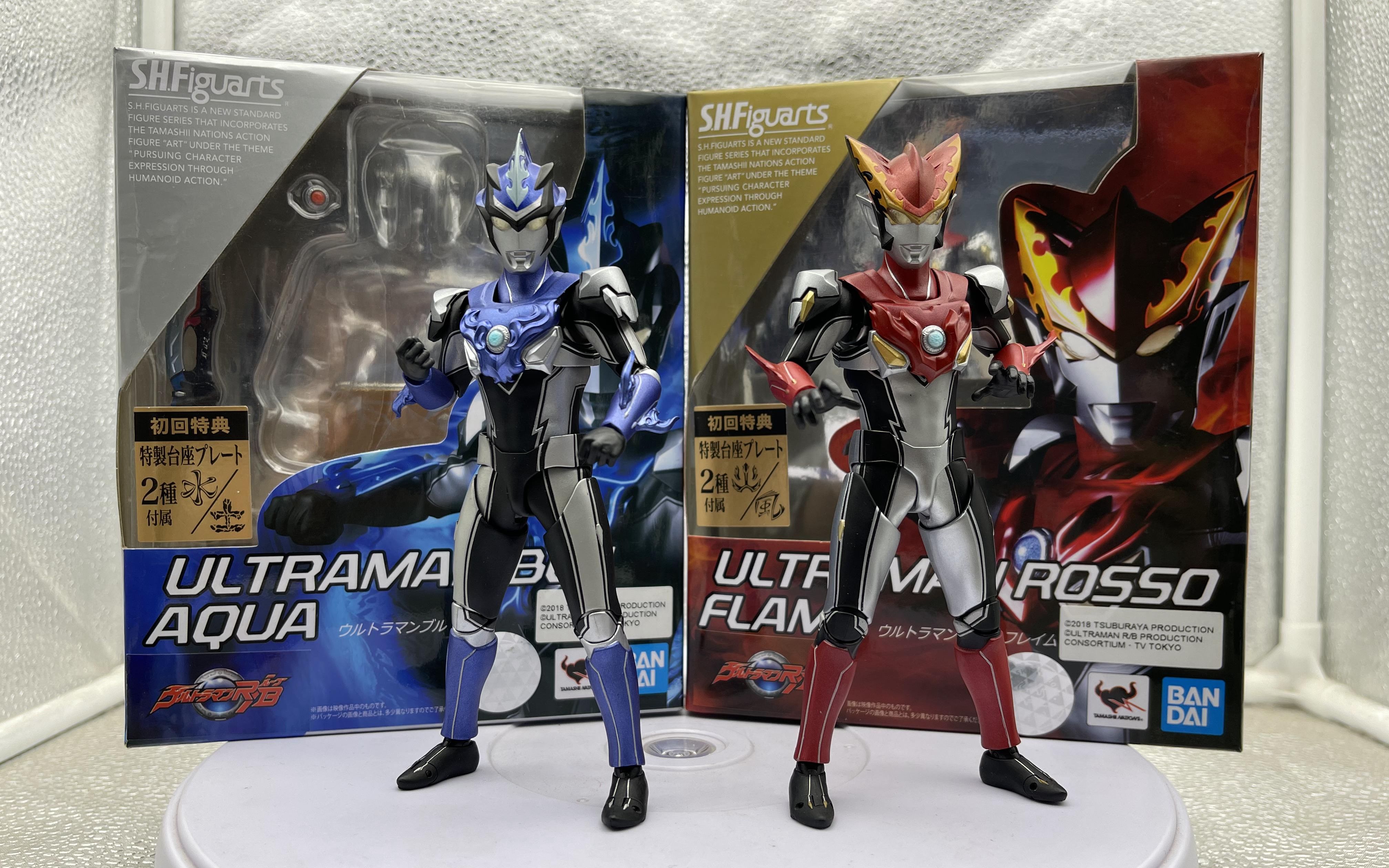 【雷切】万代shf奥特曼系列 罗索 布鲁奥特曼 新时代最低人气的奥