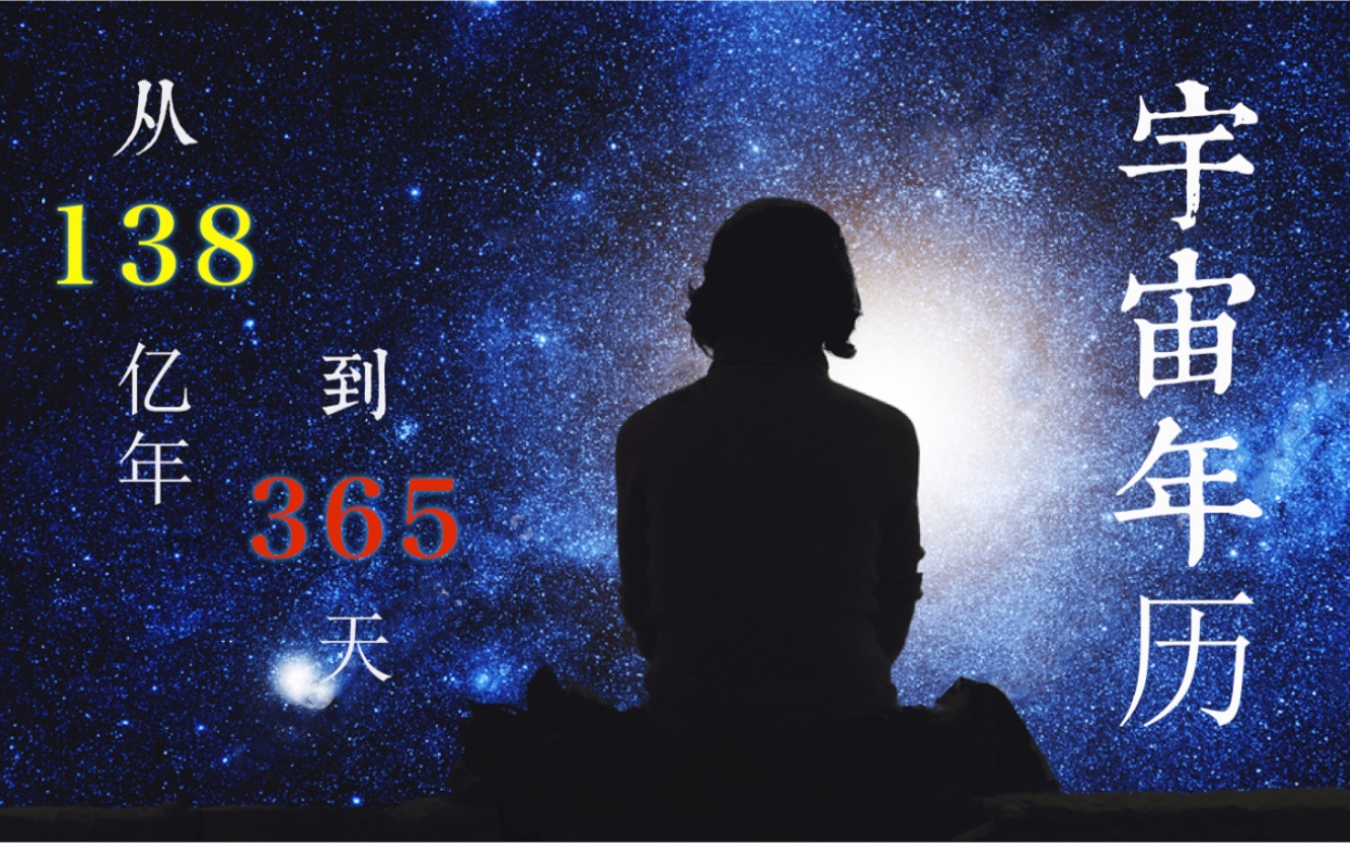 [图]【科普】如果把138亿年的宇宙压缩到一年！