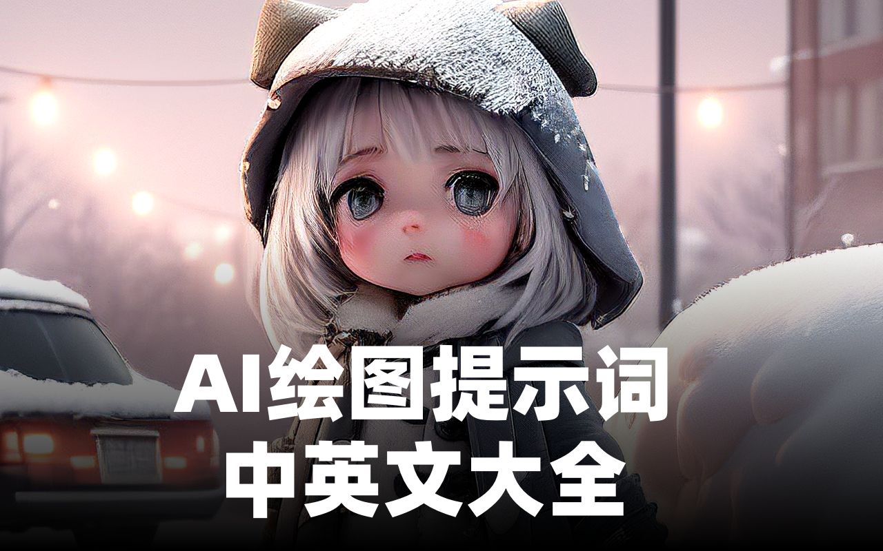 【分享】AI绘图提示词Prompt技巧中英文大全哔哩哔哩bilibili