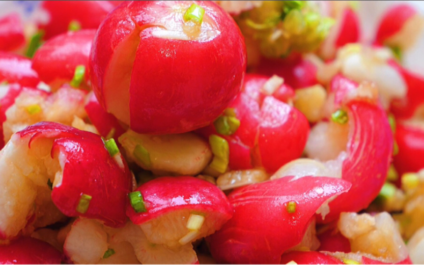 "凉拌洋花萝卜"制作简单方便,酸甜开胃清脆爽口,好吃极了