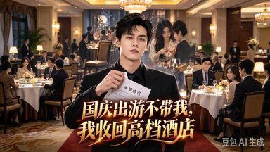 国庆出游不带我,我收回高档酒店