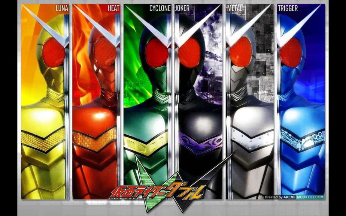 活动作品激情bgm假面骑士w二位一体的假面骑士