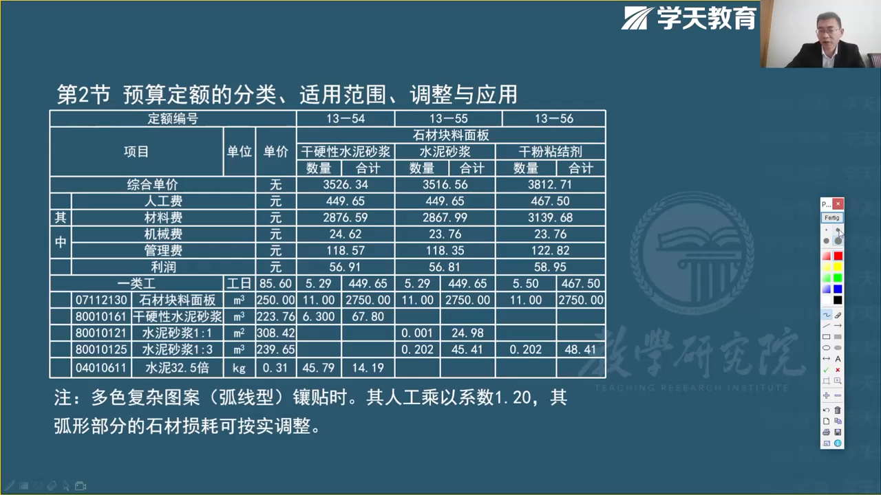 30 施工图预算及定额编制哔哩哔哩bilibili