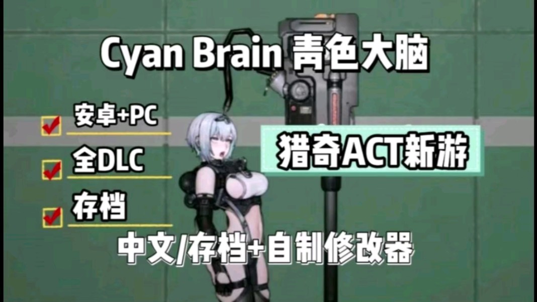 [图]已更新《cyan brain青色大脑》保姆级食用教程，通关存档，双端直装 懒人包解压即玩 白给无套路