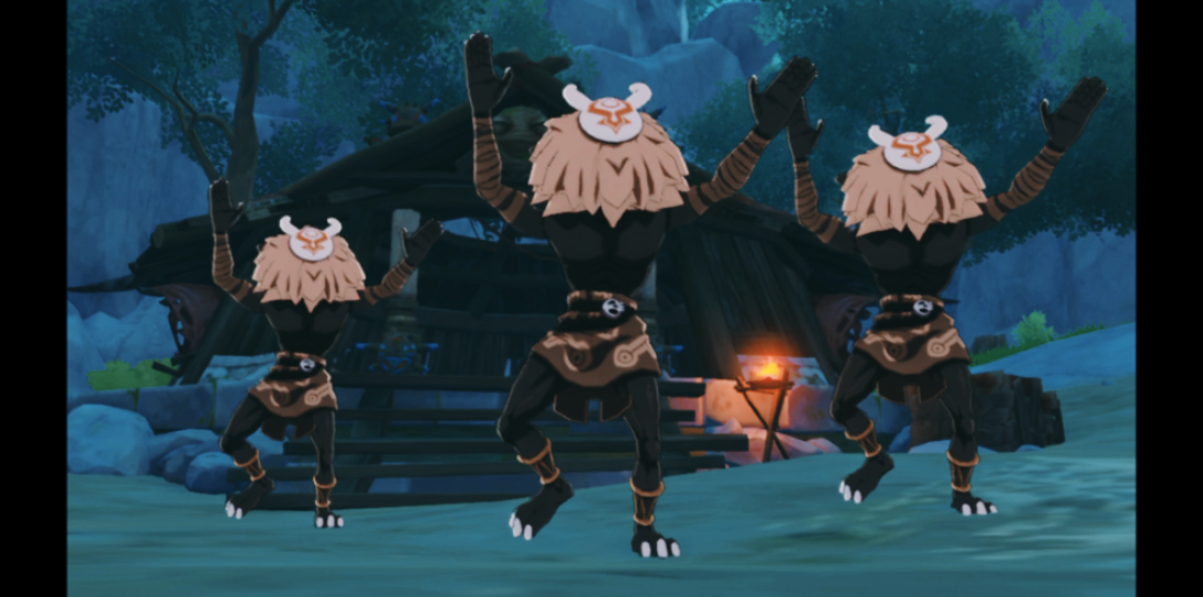 原神丘丘舞团陷入循环