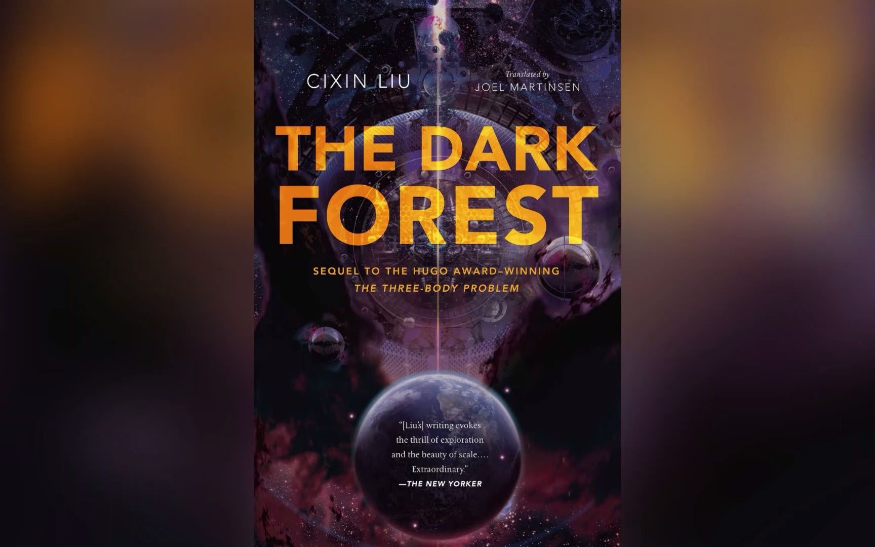 【美音】三体2 黑暗森林 刘慈欣作品 周华译 The Dark Forest 地球往事三部曲2 英文书哔哩哔哩bilibili