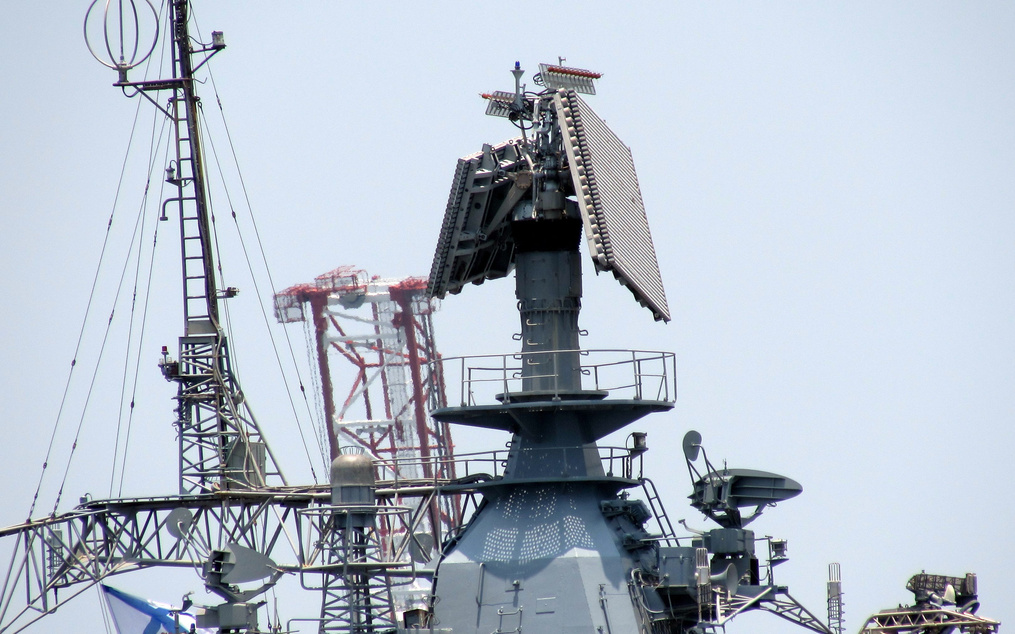 国产航母又有新动作雷达开始转动