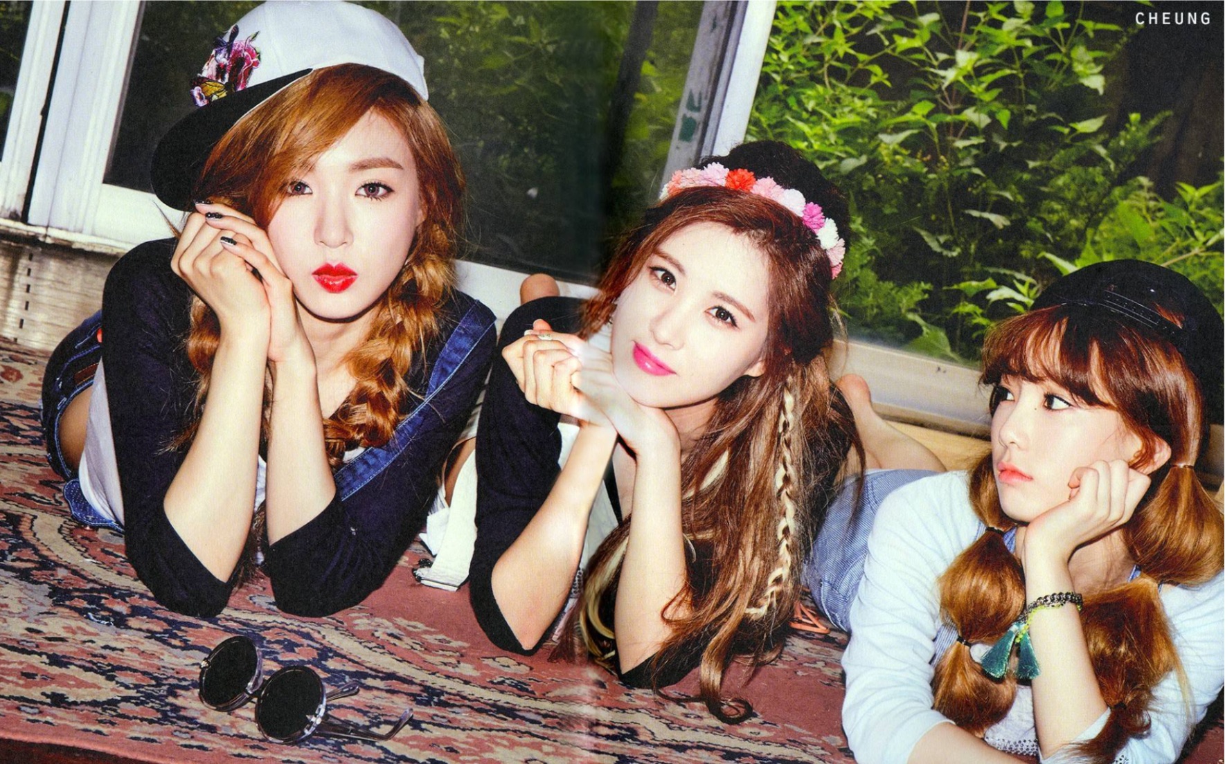 泰蒂徐一家三口的游乐场之旅