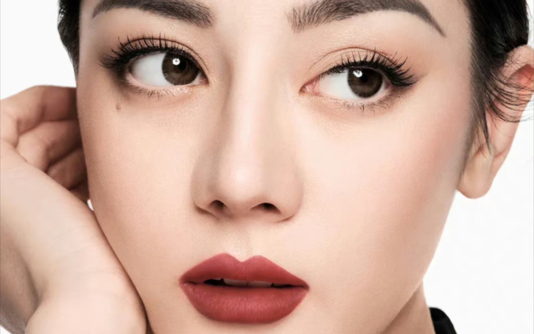 [迪丽热巴/dior]这张脸太90太高级了!美女就是要怼脸拍啊!