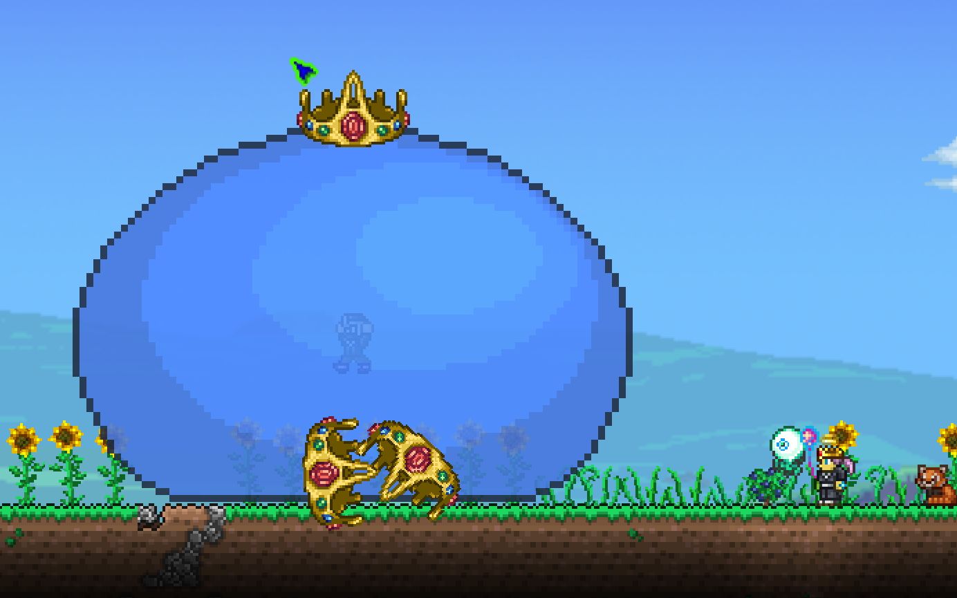 [泰拉瑞亚]无伤传奇史莱姆王