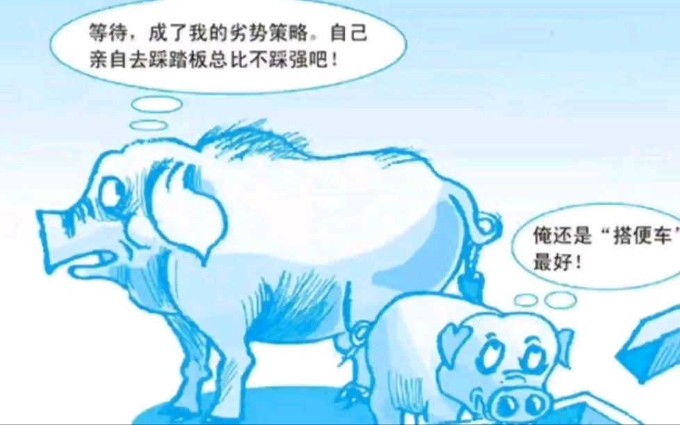 经济学之博弈论02《智猪博弈》哔哩哔哩bilibili