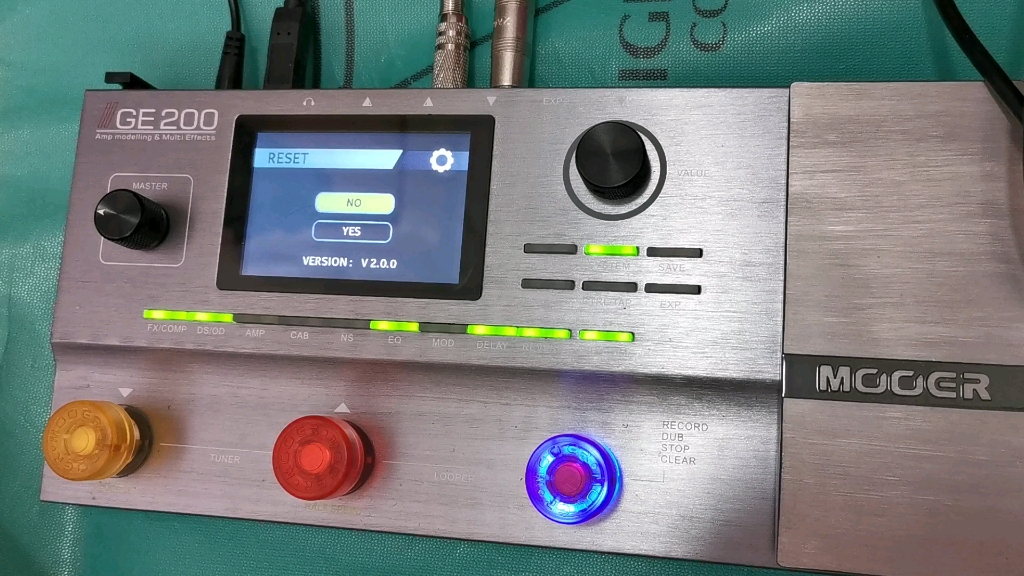 mooer 效果器 ge200 looper 原创