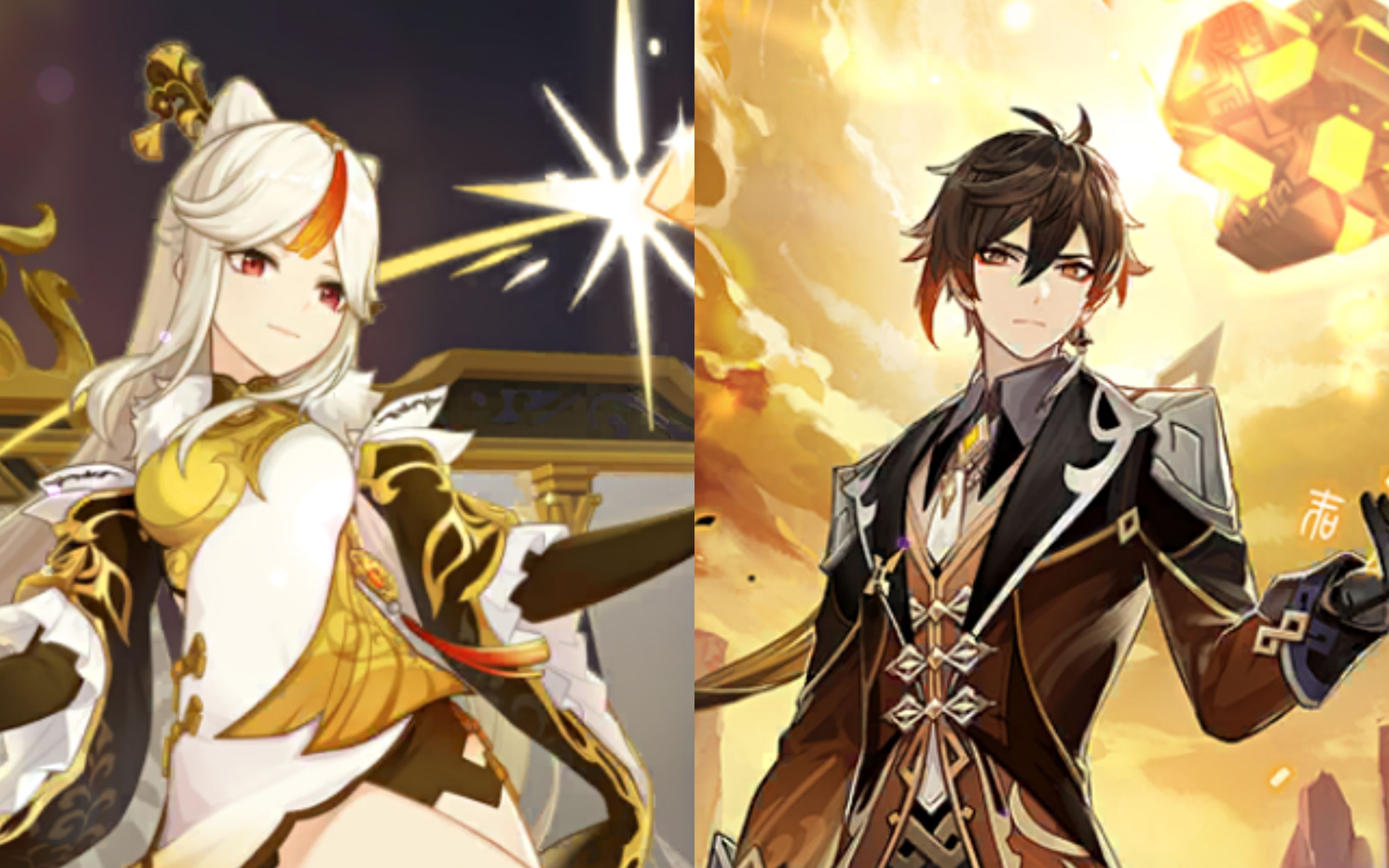 [镜花听世]凝光&钟离-如云守月- 大师难度