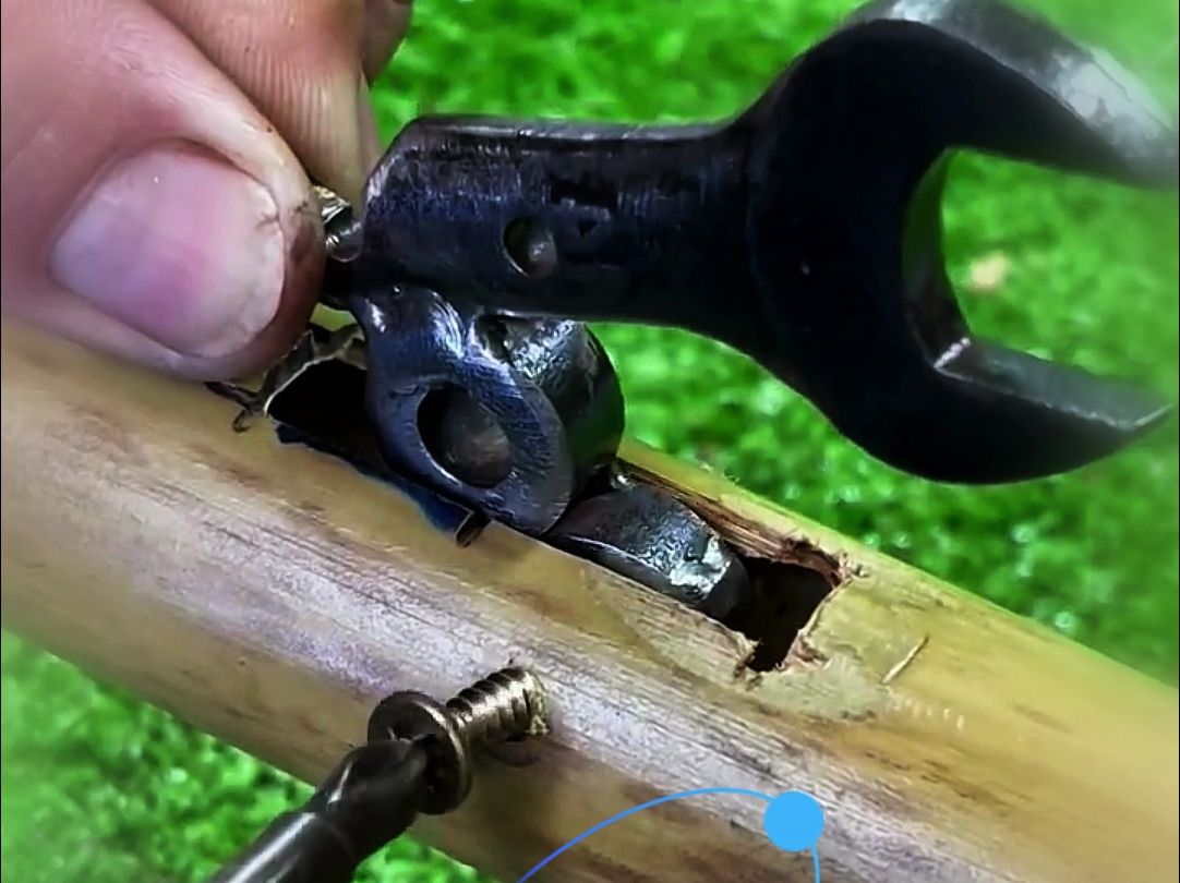 儿时小玩具橡皮筋小弹弓释放装置