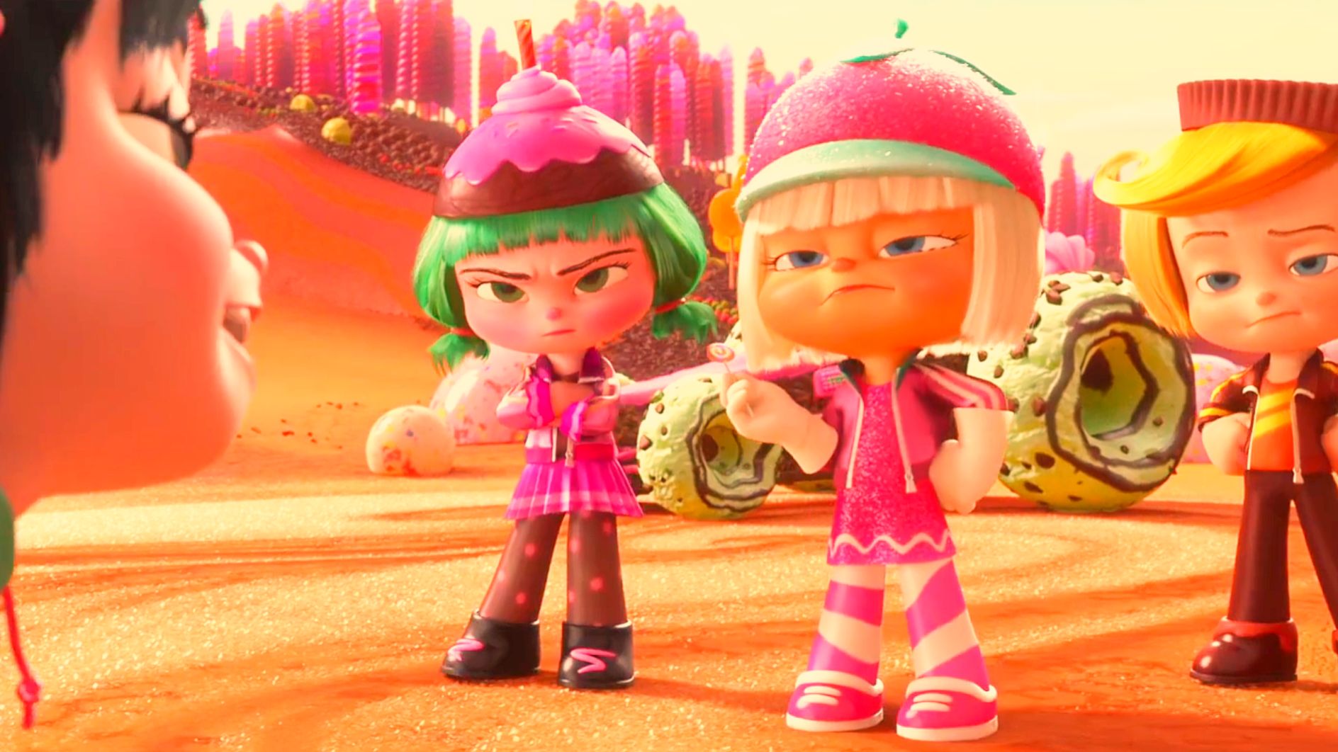 太妃糖这个小女孩真是太可爱了《无敌破坏王》