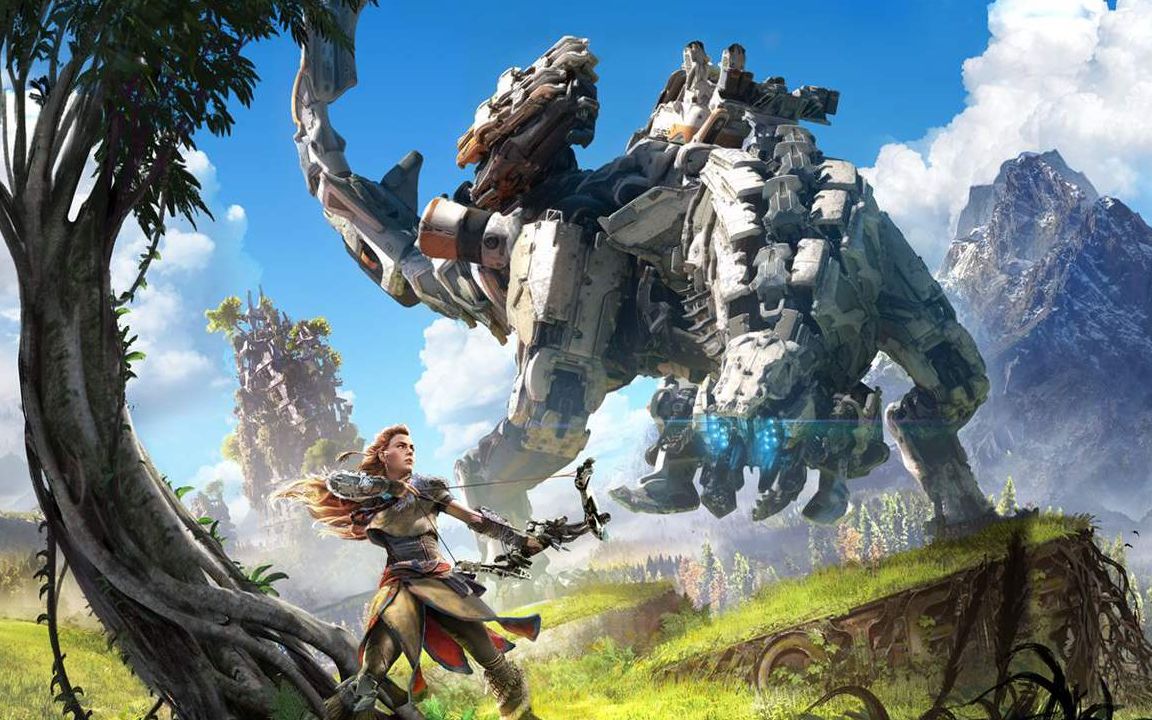 地平线黎明曙光 -闪电鳄_哔哩哔哩_bilibili