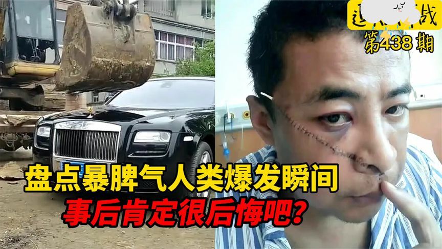 盘点暴脾气人类爆发瞬间,退一步越想越气,事后肯定很后悔吧?哔哩哔哩bilibili