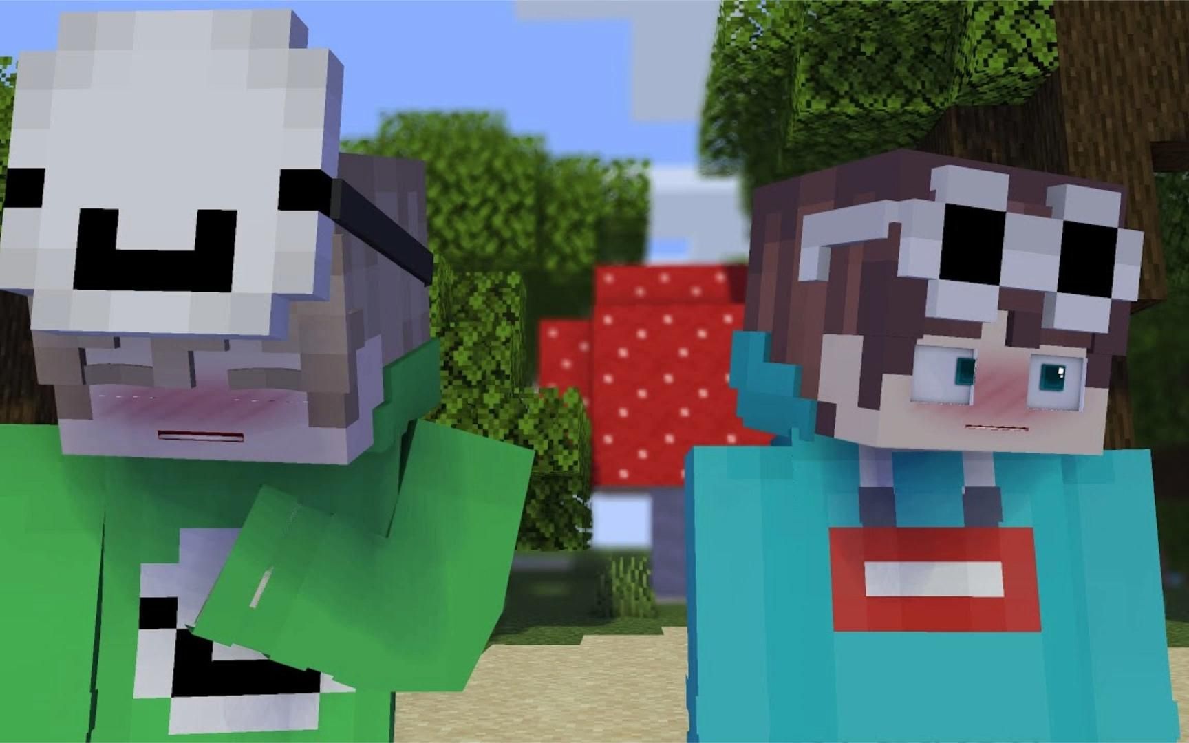 dream看自己的同人文,乔治害羞地舔嘴