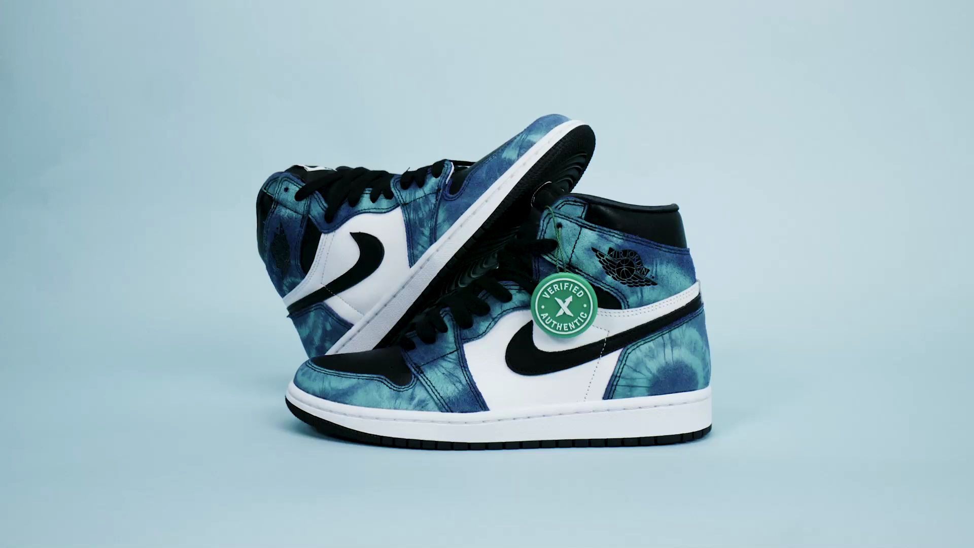 stockx细节 | air jordan 1 tie-dye 解构 扎染 aj1 | 细节欣赏_哔哩