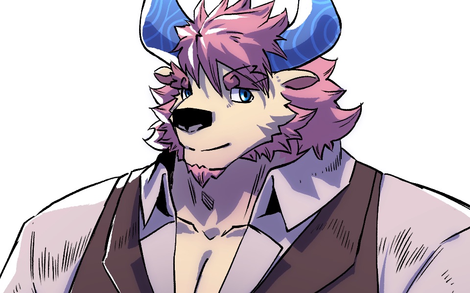 《死灵法师的兽人世界平淡生活》人设:牛昊