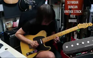 Descargar video: Seymour Duncan/STK-T1n/STK-T3b/Vintage Stack Tele/Fender/无噪音/单线圈/电吉他/拾音器