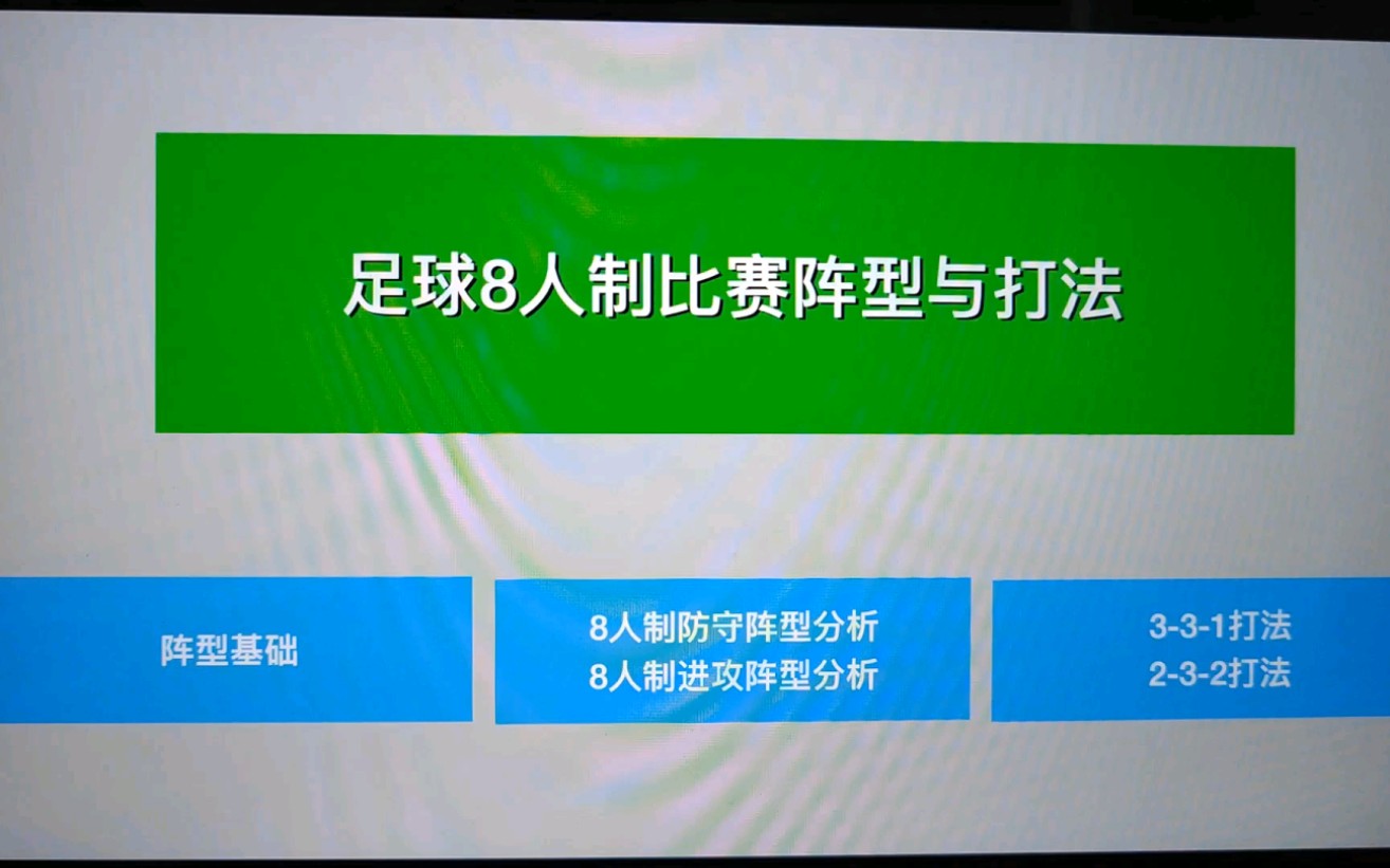 足球8人制比赛阵型及打法哔哩哔哩bilibili