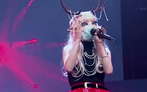 赵露野鹿子鬼魅版日不落嗓音慵懒迷人蒙面唱将猜猜猜5