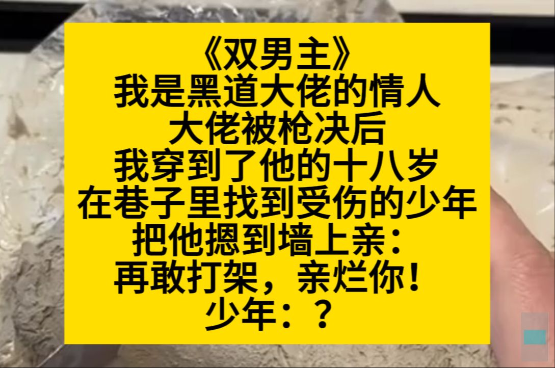 原耽推文 我是黑道大佬的情人,大佬被枪决后,我穿回了他的十八岁,我找到手上的少年:再敢打架,亲烂你!哔哩哔哩bilibili