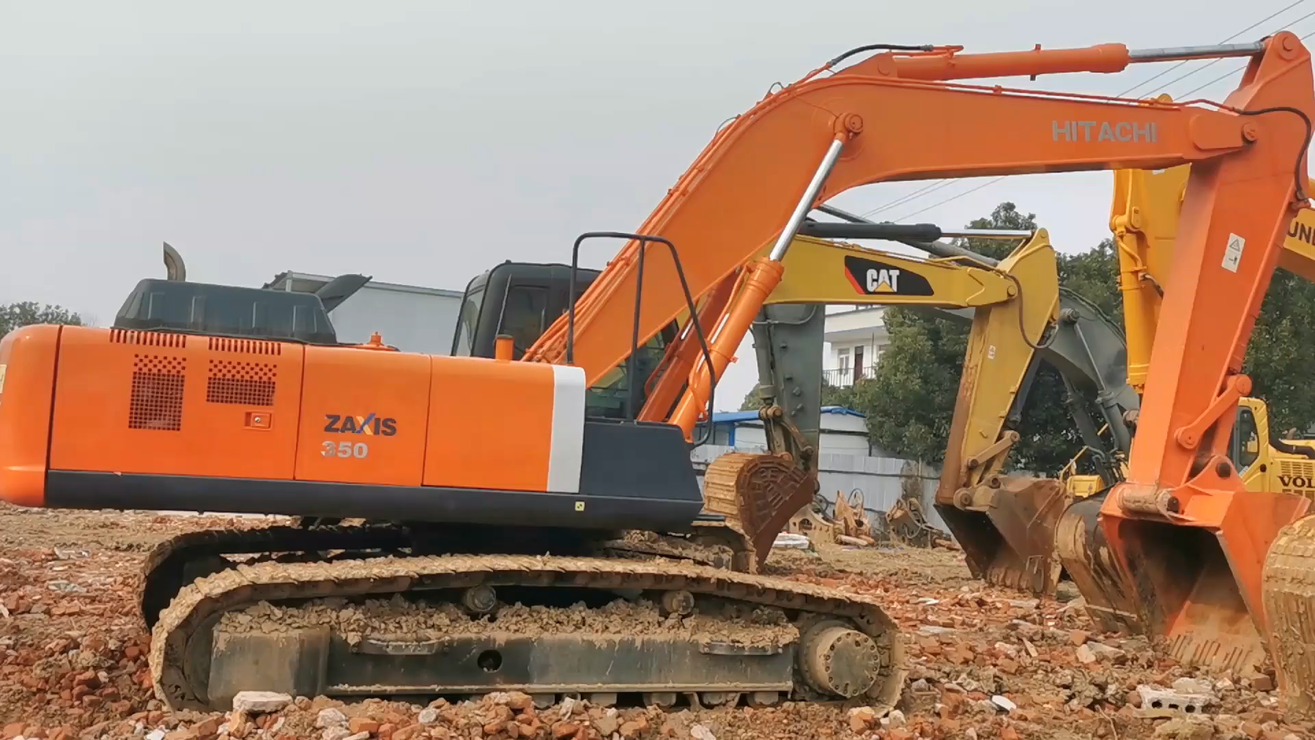 日立350二手挖掘机详解,性能特点,快速解读