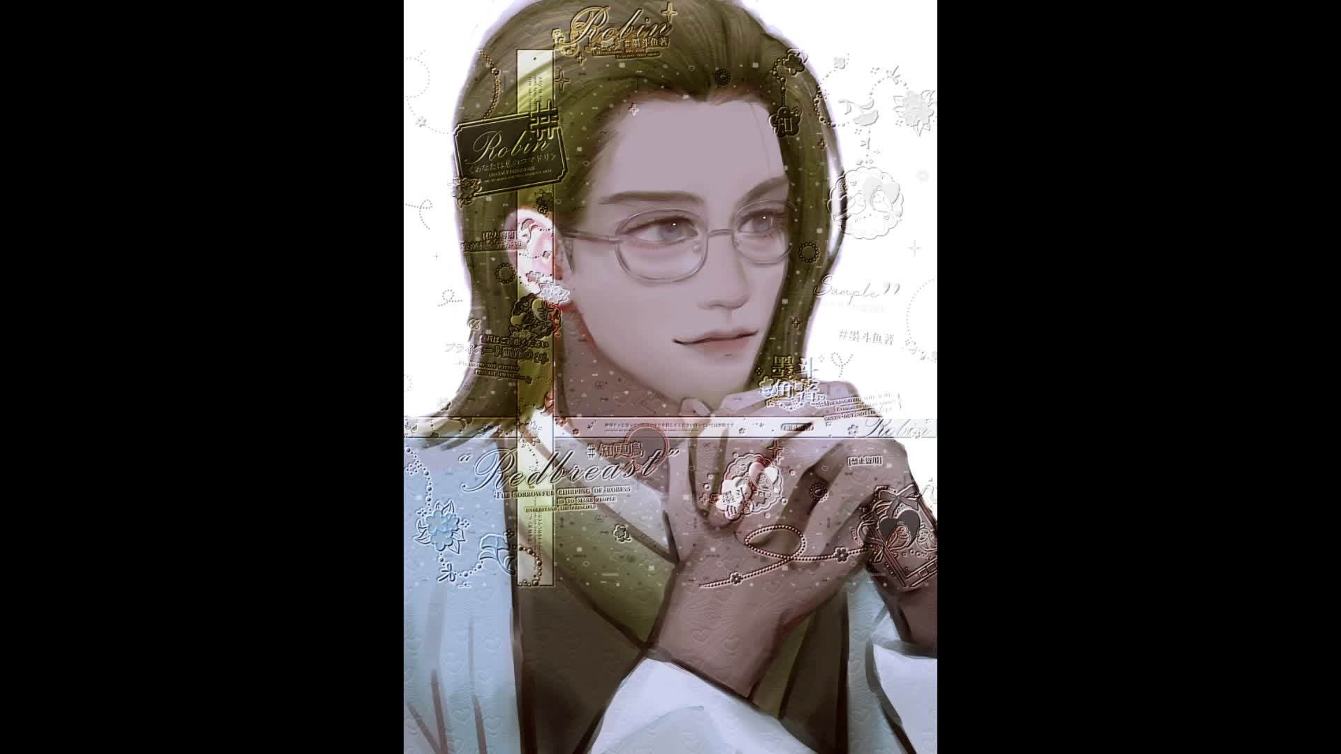 山南敬助同人厚涂速涂稿件绘画过程