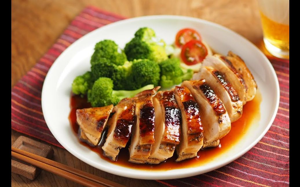 【筋肉料理人】照烧鸡胸肉-4k