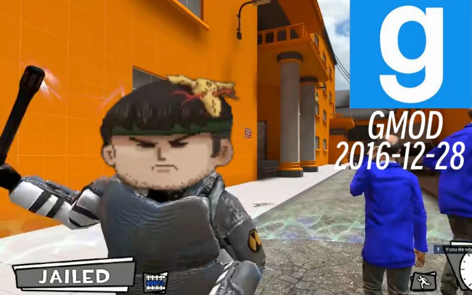 【GMOD】你见过雌雄同体的棒棒吗|狱警模式|【直播剪辑】GMOD