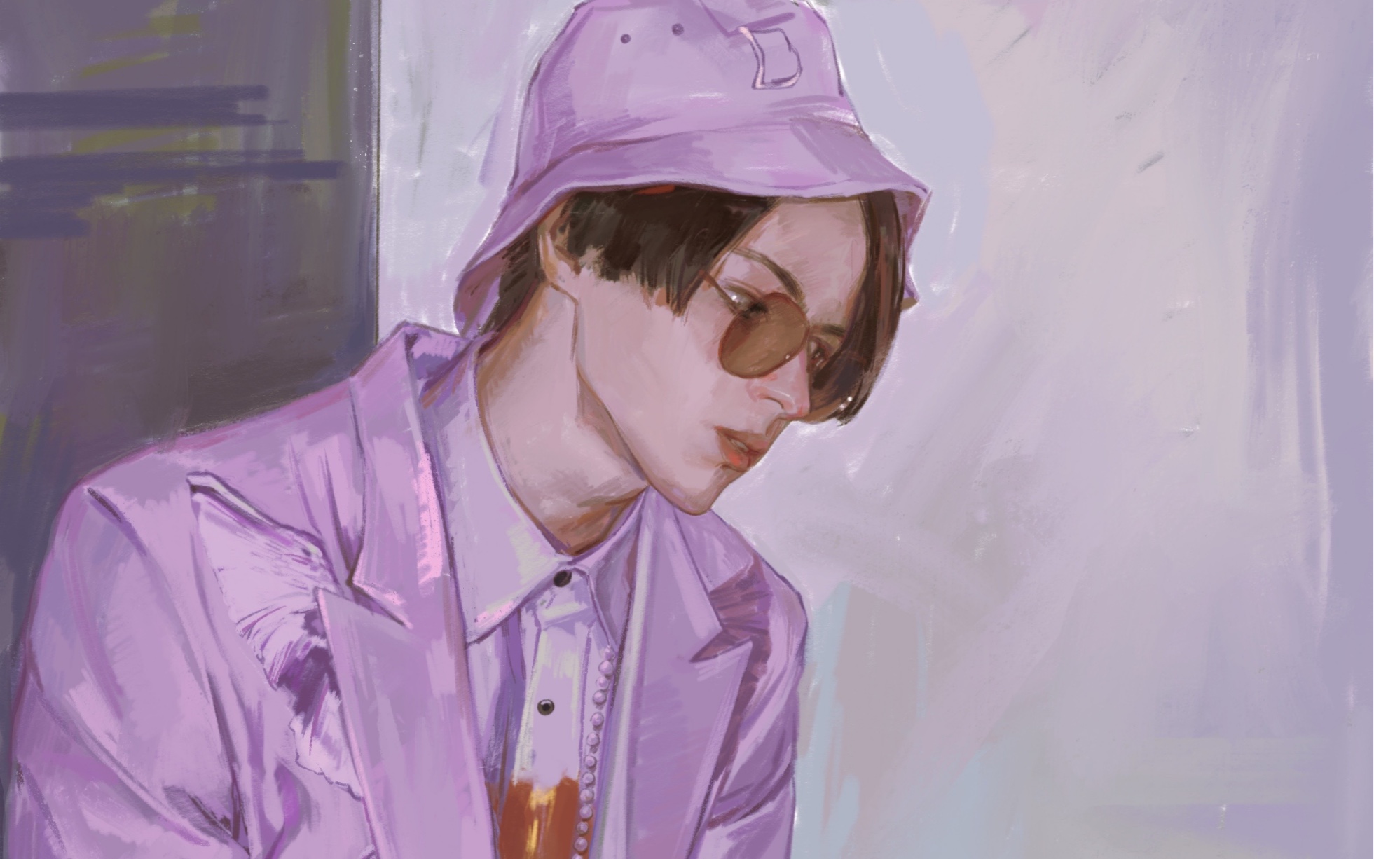 【绘画过程】青山威廉i imss you!