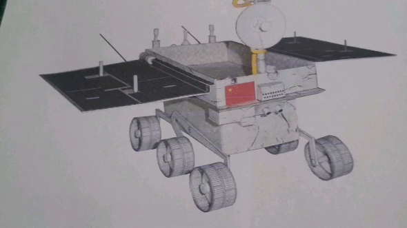 月兔二号月球车纸模型哔哩哔哩bilibili