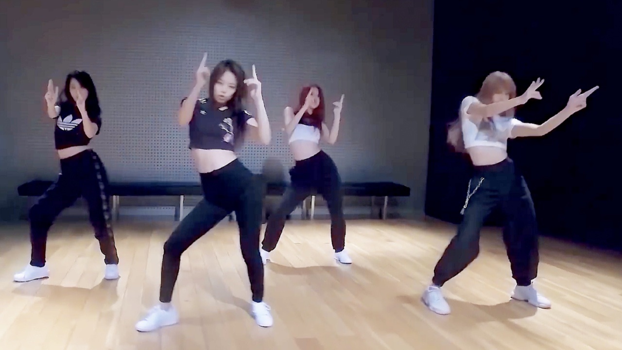 【4k镜面】blackpink - ddu-du ddu-du 练习室 分段循环 直拍 画放大