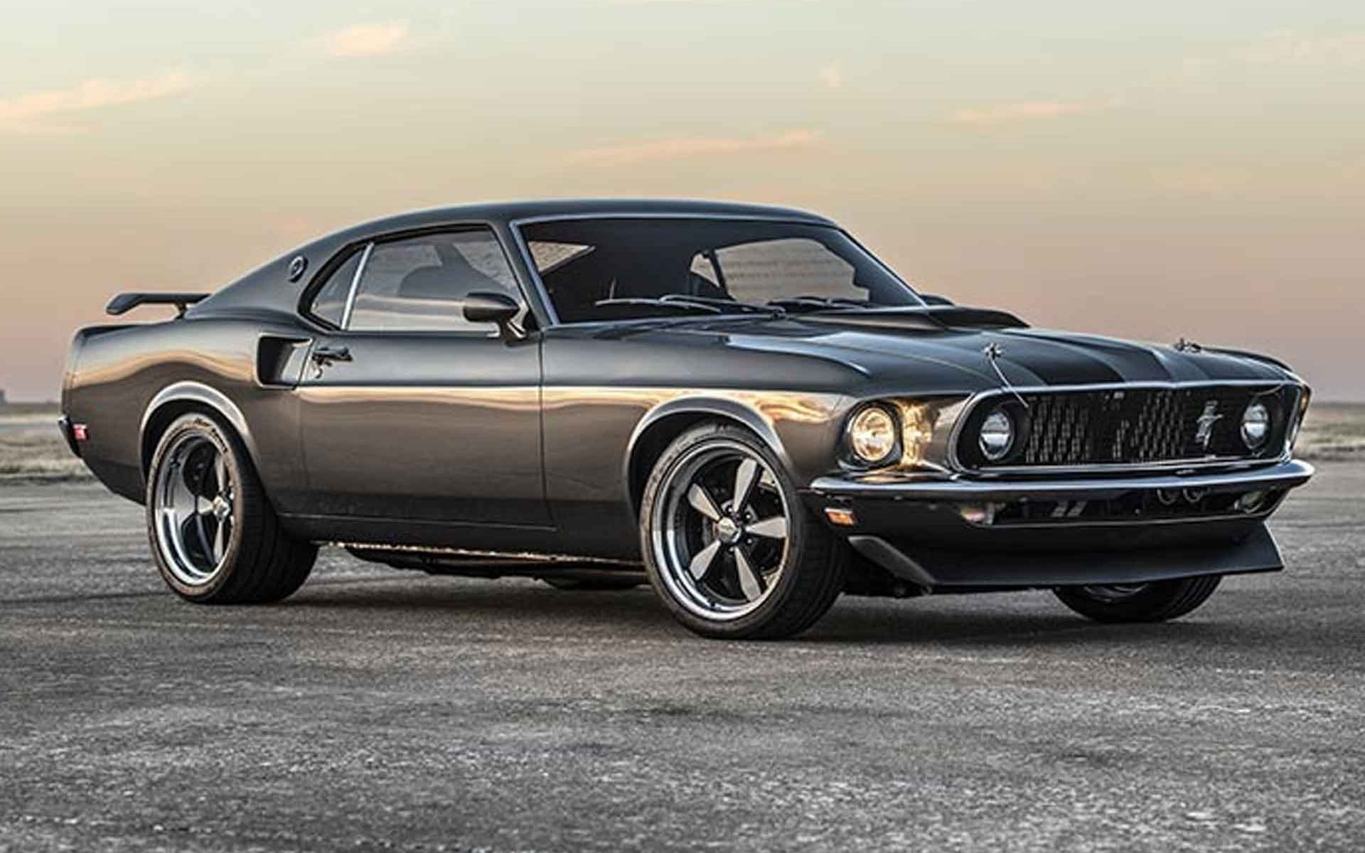 钱不是问题系列暴力翻新美式肌肉车福特野马马赫1号fordmustangmach1