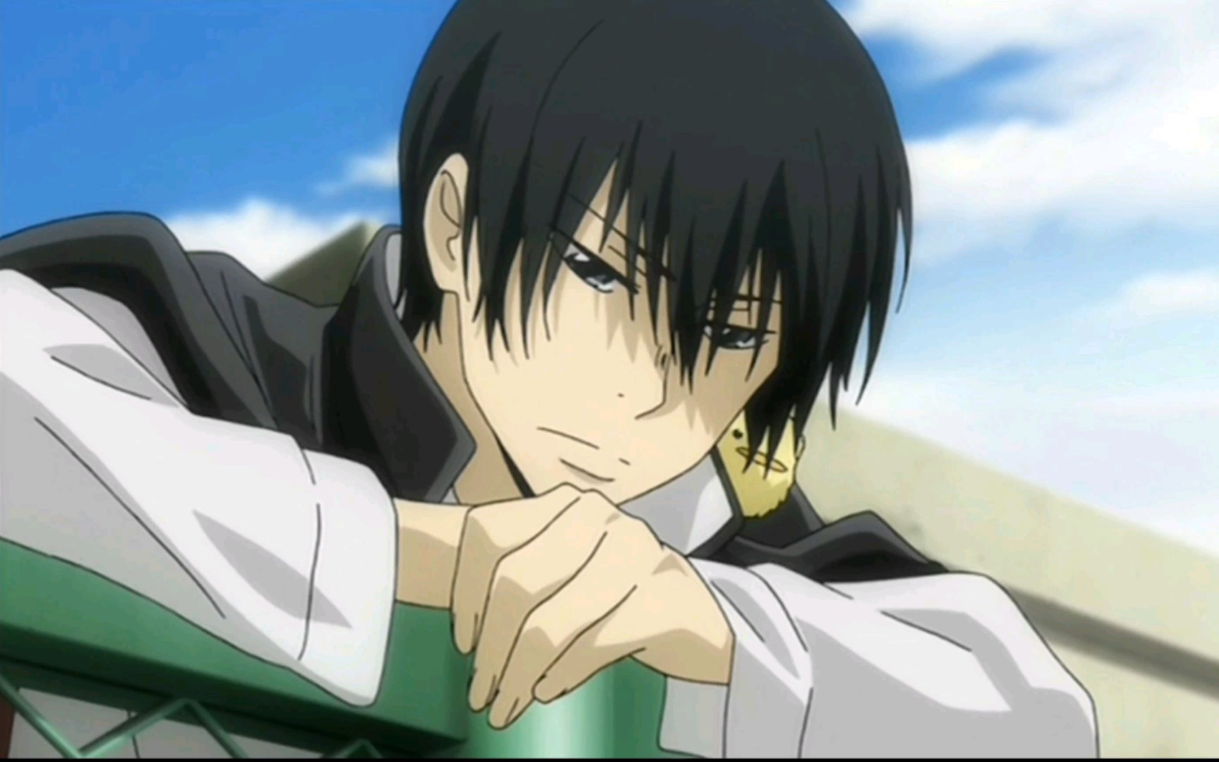 家教第159集在十年后云雀男神一如既往的关注并盛中