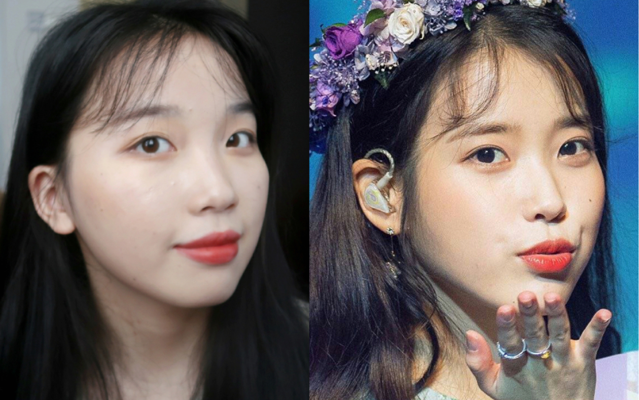 氧气美女iu仿妆!超简单的气质日常妆容!画了你就是iu!