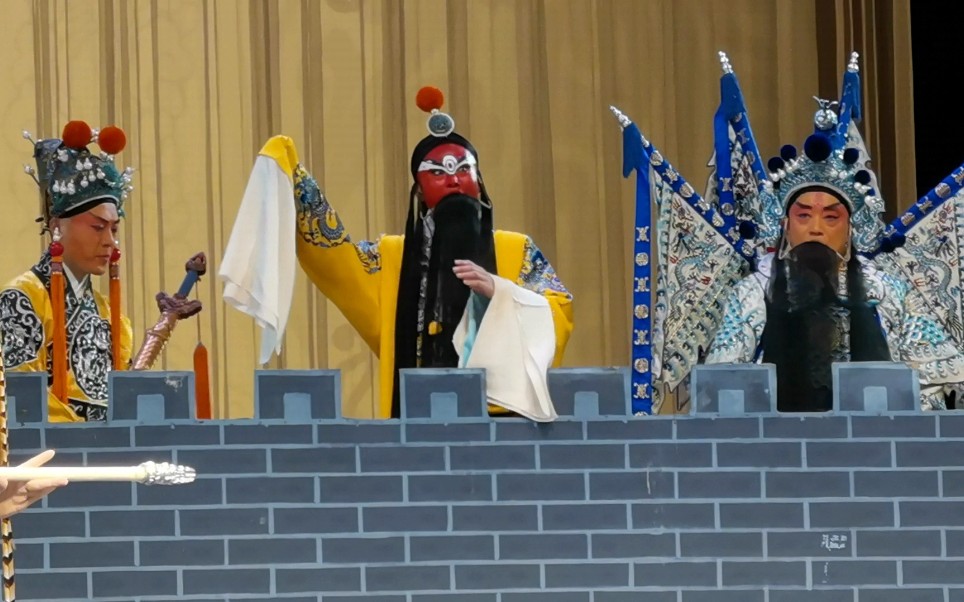 李衍茂高派京剧《斩黄袍》城楼精彩片段(含"丹凤眼来看端详"等唱段)