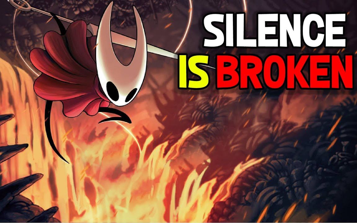 [图]【空洞骑士中字】丝之歌有新消息了！Hollow Knight Silksong News - TC Silence is Broken!