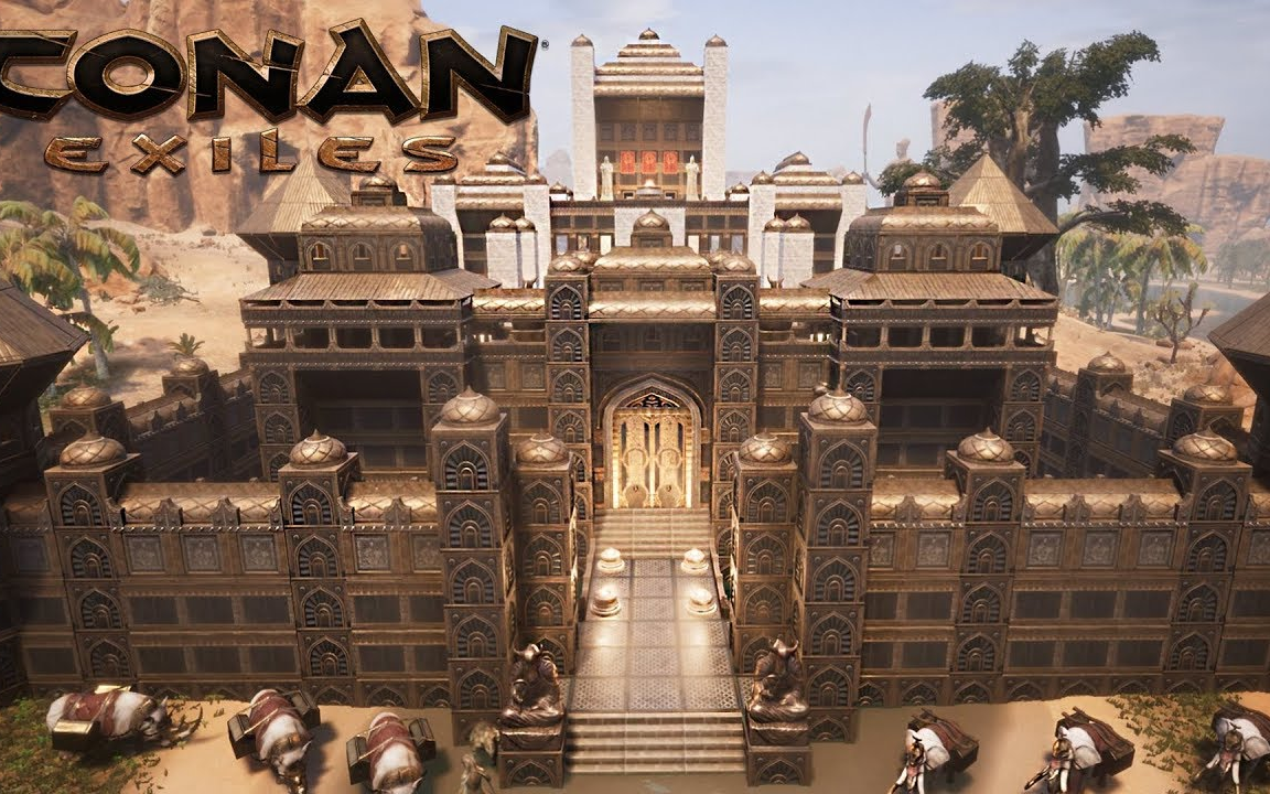 [图]【Conan Exiles】 建造一座阿拉伯宫殿