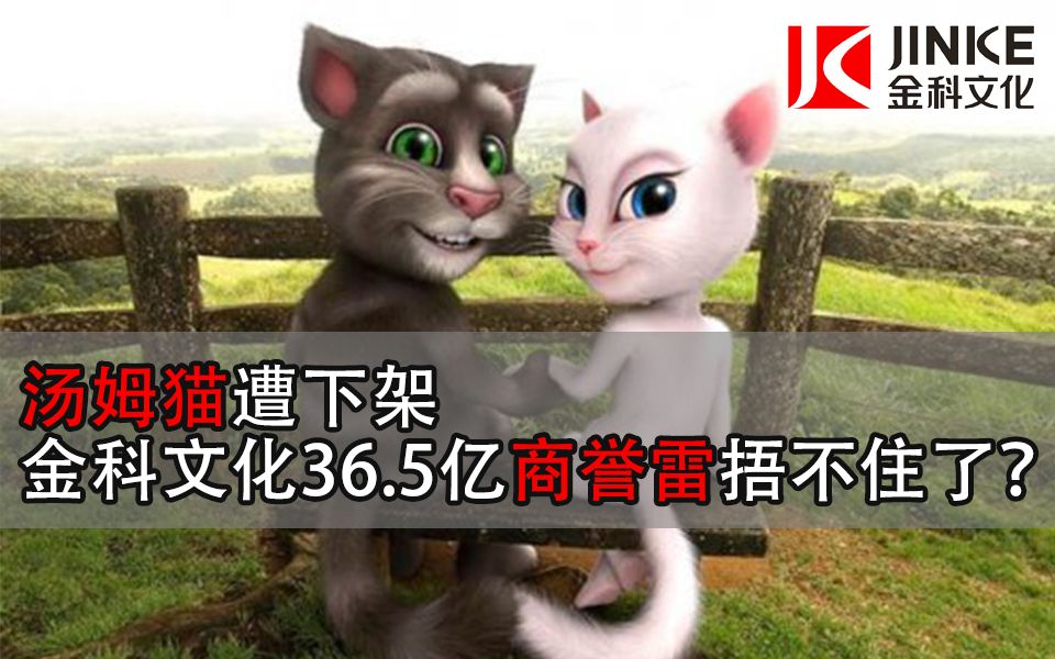 【财经新闻】汤姆猫遭下架 金科文化36.5亿商誉雷捂不住了?哔哩哔哩bilibili