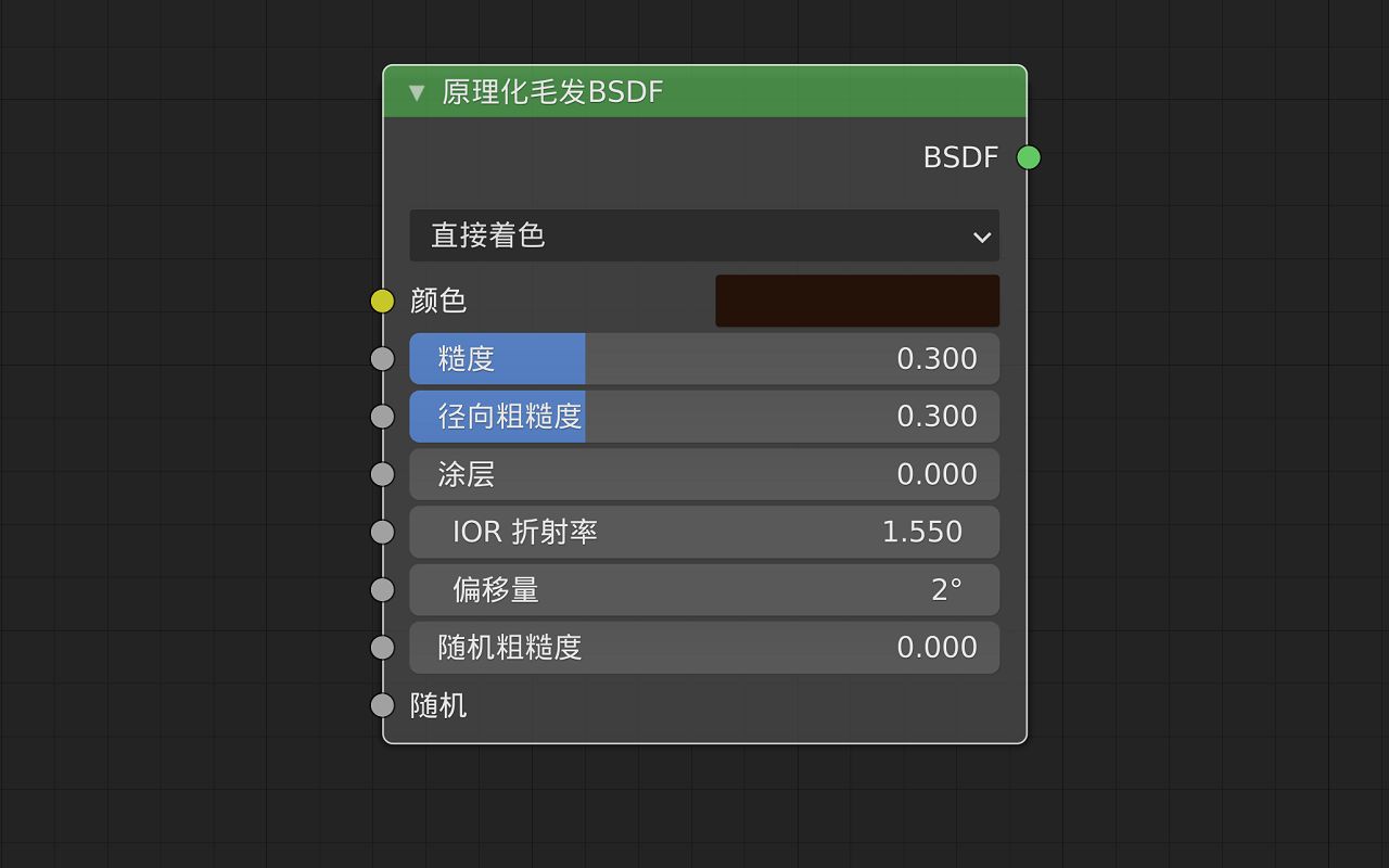 Blender 节点详解系列 058 原理化毛发BSDF Principled Hair BSDF哔哩哔哩bilibili