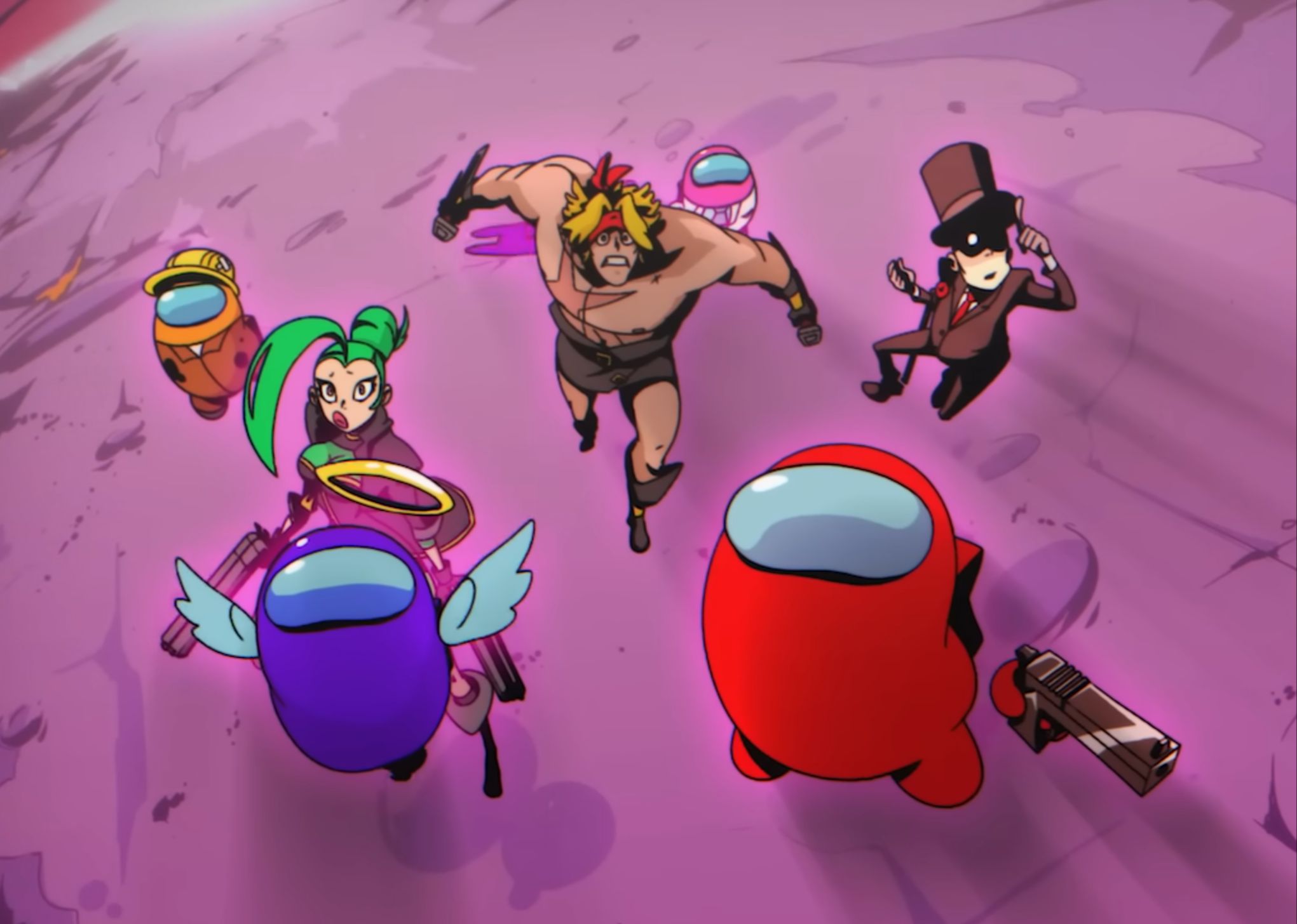 联动among us-吸血鬼幸存者紧急会议-dlc动画宣传片(20231218)