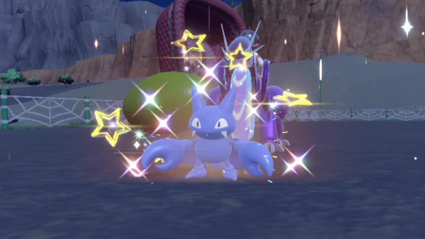 【宝可梦朱紫蛋闪】紫金天蝎座