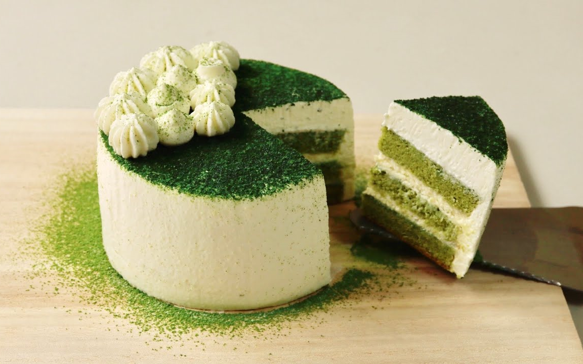 【toritori】(中字)四寸抹茶提拉米苏蛋糕~|双重起司|matcha tiramisu