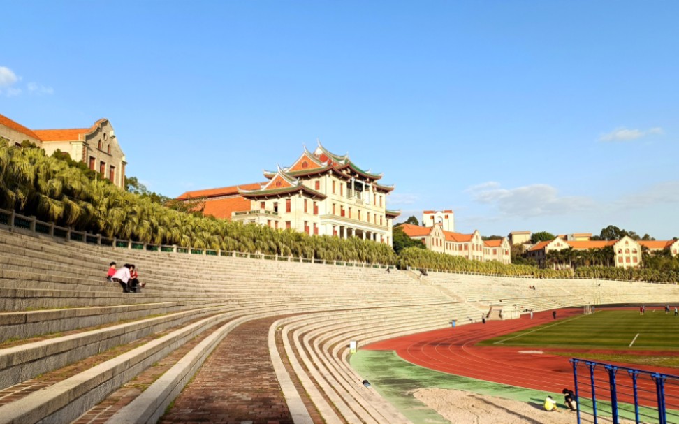 厦门大学,校园美景,美轮美奂的历史建筑