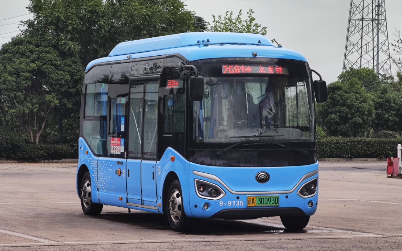 杭州余杭公交 zk6606bevg1(e6s)运行实录