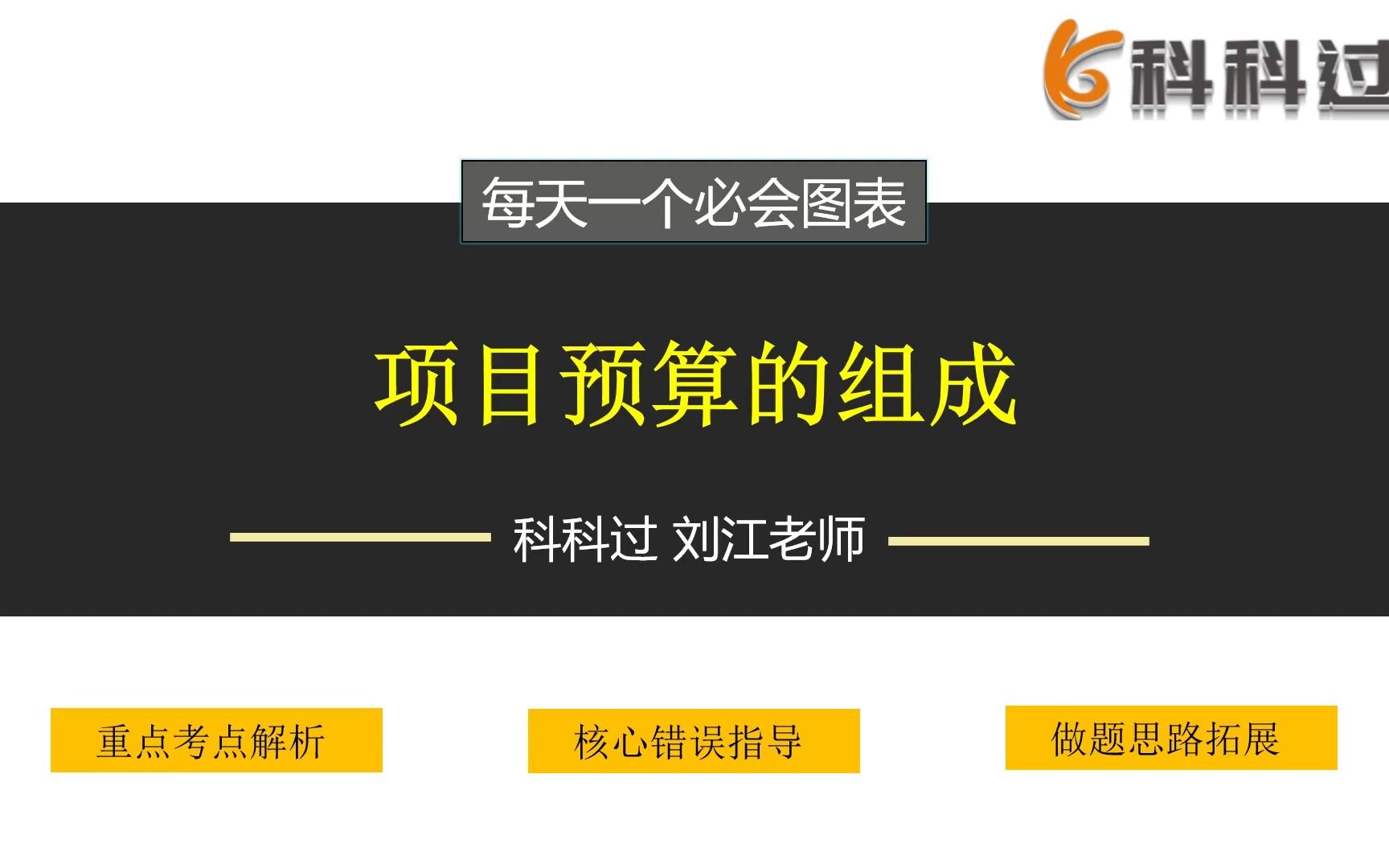 【中级】考前必会图表17/25集:项目预算的组成哔哩哔哩bilibili