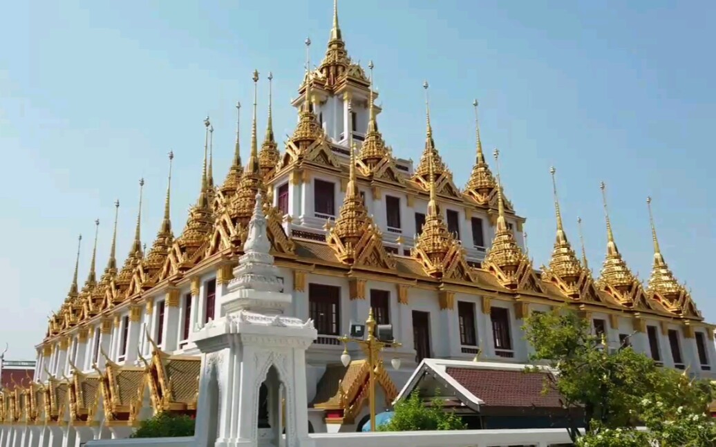 【泰国散步篇】散步泰国首都曼谷的王孙寺景区